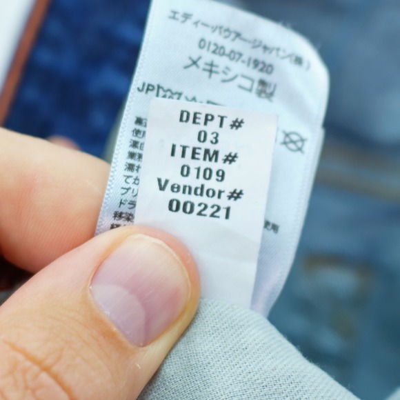 Eddie‎ Bauer Slim Specially Dyed Blue Denim Selvedged Jeans 35 / 30 Mid Rise - Picture 10 of 12